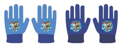 PAW PATROL GUANTES LANA TALLA UNICO