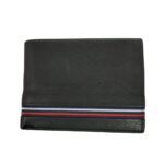 Cartera Piel Caballero Negro 10x7.5cm.
