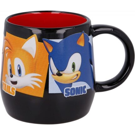 TAZA CERAMICA 360 ML | EN CAJA DE REGALO SONIC
