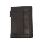 Cartera Piel Caballero Negro 11,5x8.5cm. - Imagen 2