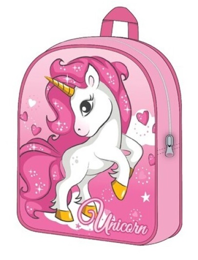 Mochila Unicornio 30x26x10cm.