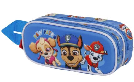 Portatodo Doble 3D Patrulla Canina 22x9.5x8cm