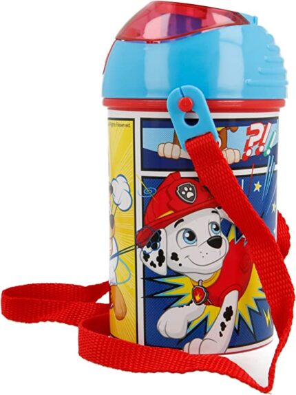 Botella Infantil con correa Patrulla Canina 450 ml