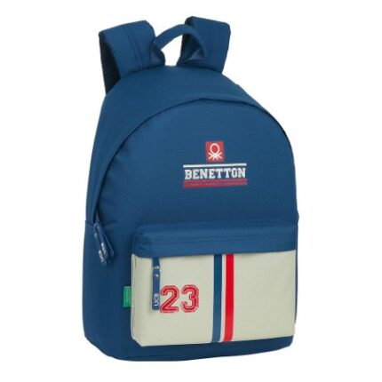 Mochila Benetton Para Portatil Varsity 33x15x42cm.