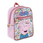 Mochila Peppa Pig 24x29x9.5cm.