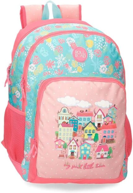Mochila Adap.Roll Road My Little Town Doble Compartimento 33x44x17cm.