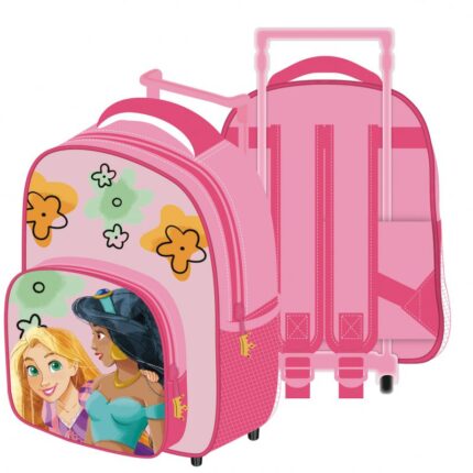 Mochila Trolley Princesas Disney  24X36X12Cm