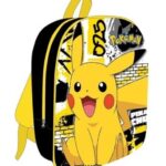 Mochila 3D Pokemon 40x30x15cm.