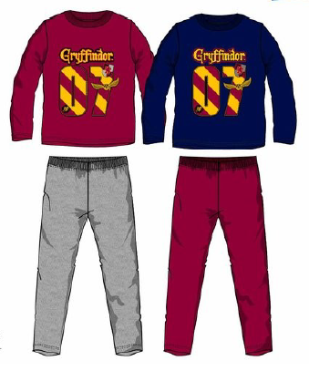 Pijama Harry Potter Algodon 4Und. T. 6-8-10-12