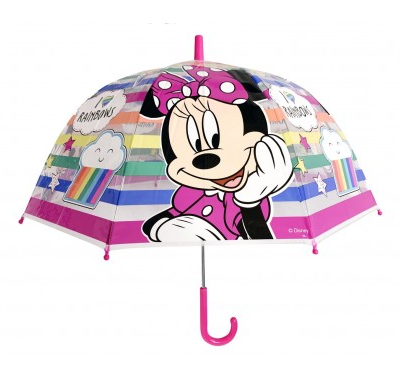 Paraguas Manual Burbuja Minnie Disney 48cm.