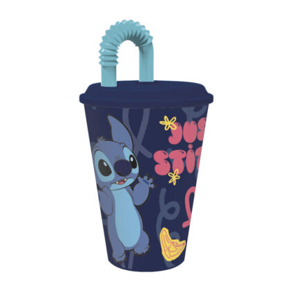 VASO CAÑA 430ml. STITCH PALMS