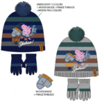 Set Guantes Gorro Peppa Pig