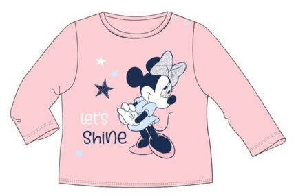 Camiseta Baby Minnie Disney 6Und. 3 a 24 Meses