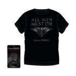 Camiseta Adulto Juego De Tronos All Men Must Die Talla S