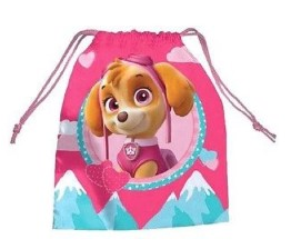 Saco Paw Patrol Skye 26,5x21,5cm.