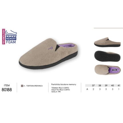 ZAPATILLAS MUJER TAUPE MEMORY FOAM