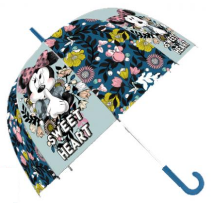 Paraguas Automatico Minnie Disney 48cm.