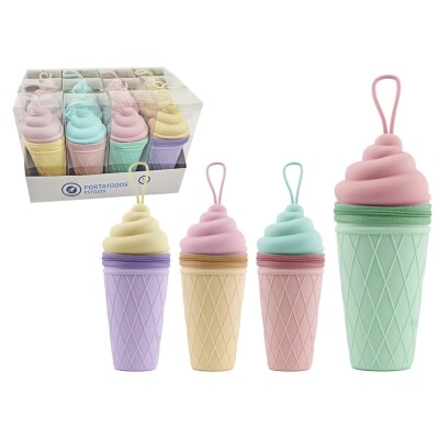 Portatodo Silicona Icecream 22x13.6x3cm