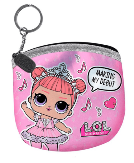 Monedero LOL Surprise Dance 10x8,5x3cm.
