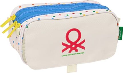 Portatodo Triple Big Benetton Topitos 21.5x8x10 cm