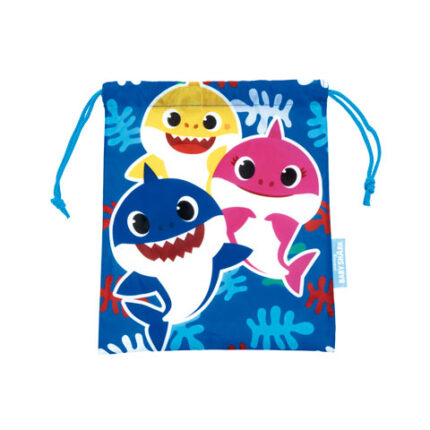 Bolsa Merienda Babyshark Polyester 26,5X21,5Cm