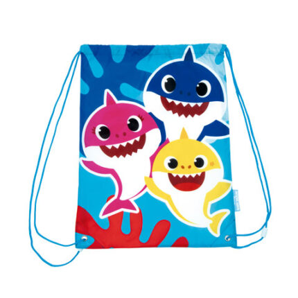Bolsa Gym Babyshark Polyester 33X44Cm