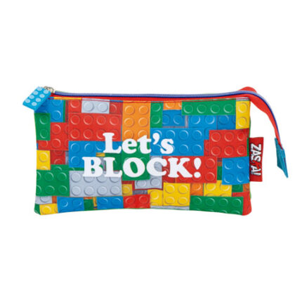 Portatodo Triple Blocks Poliester 21X11X3,5Cm