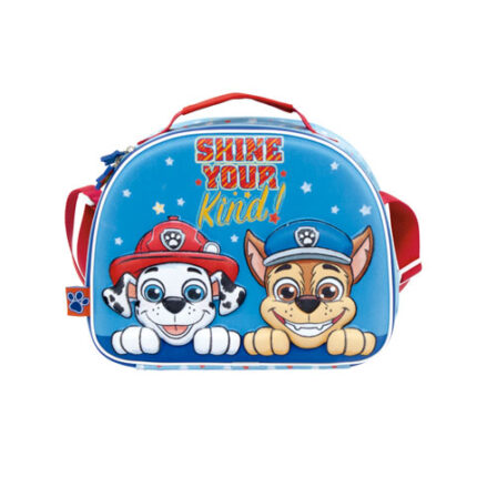 Bolsa Para El Almuerzo 3D Patrulla Canina Poliester 26X21X11Cm