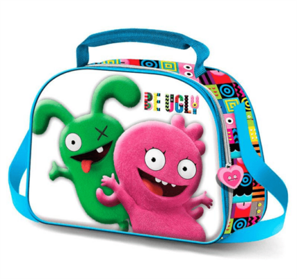 Bolsa Portameriendas 3D Ugly Dolls 20,5x26x10cm.
