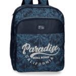 Mochila Escolar Roll Road Palm Doble Compartimento Adapt 44x33x13cm