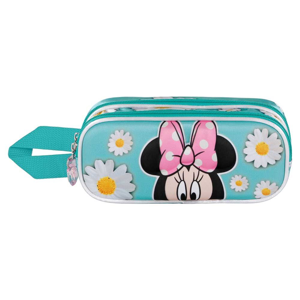 8445118047783 Portatodo 3D Spring Minnie Disney doble 9,5x22x8cm - Imagen 1