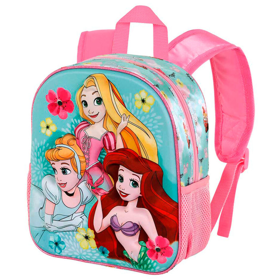 8445118064742-1.jpg Mochila 3D Adorable Princesas Disney 31cm - Imagen 1