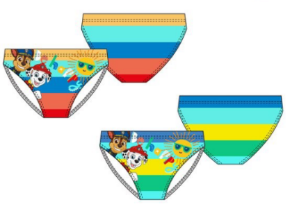 Culetin Baño Patrulla Canina 4Und. T. 3-4-5-6