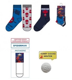 Pack 3 Calcetines Spiderman Marvel