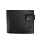 Cartera Piel Caballero 10.5x8.5cm Negro