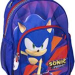 Mochila Escolar Mediana Sonic Prime 42cm