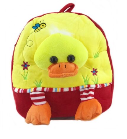 Mochila Infantil Peluche Pato 32x32cm.
