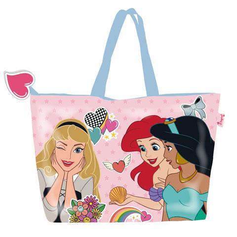 Bolsa-Playa-Princesas-Disney-la-casita-de-dumbo Bolsa Playa Princesas Disney 48X32Cm - Imagen 1