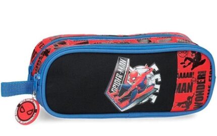 Portatodo Doble Spiderman Marvel 23x9x7cm.