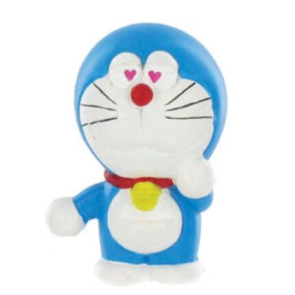 Figura Doraemon Enamorado 6cm.