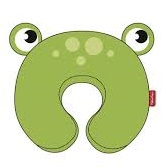 Cojin cuello 27x27x6cm de Fisher-Price Rana