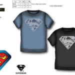 Camiseta Larga Adulto Superman 4Und.T.S-M-L-XL