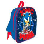 Mochila 3D Sonic the Hedgehog 30x26x10cm.