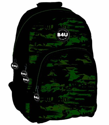 Mochila Gr. Cantoneras De Goma B4U Camou 41Cm