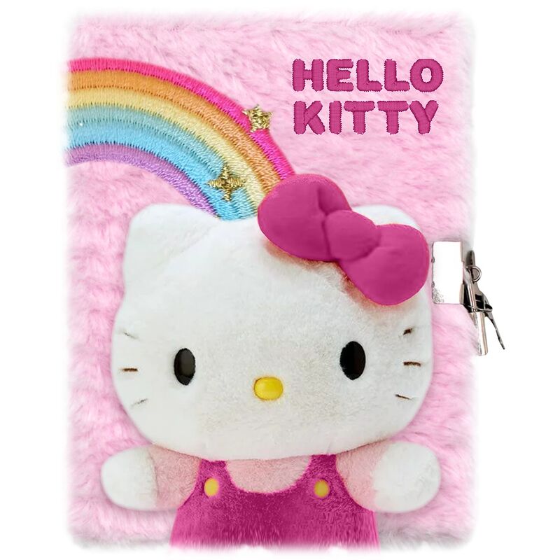 8435507886970.jpg Libreta Plush Hello Kitty - Imagen 1
