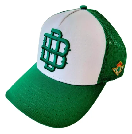 Gorra Premium Verde/Blanca Adulto