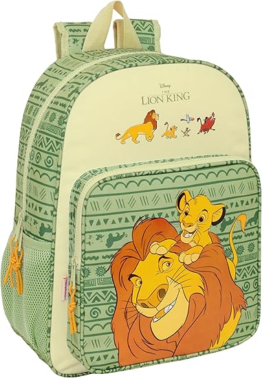 Mochila Adapt.Carro Mufasa 33X14X42Cm