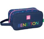 Zapatillero Mediano Benetton Damero 29X14X15Cm