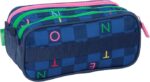 Portatodo Triple Big Benetton Damero 21.5X8X10Cm - Imagen 2