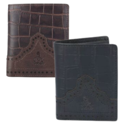Cartera Tarjetero De Piel Dakar 10.5x8cm.